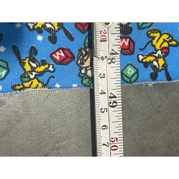 Disney Babies Blue Fabric Sheet, Bedsheet, Bright, Cartoon Characters - Picture 4 of 4